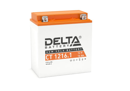 DELTA CT 1216.1 16 Ач - мото аккумулятор