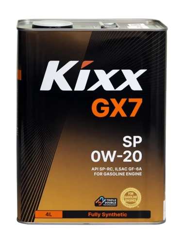 Kixx масло GX7 SP 0W-20 4л синт.
