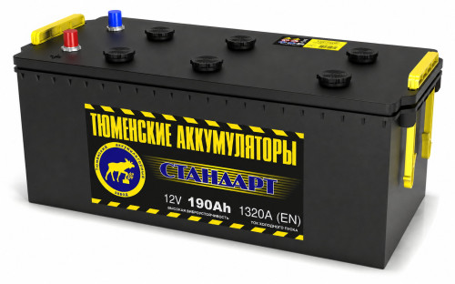 Тюмень 190 Ач (конус) обр.п. (3) - аккумулятор легковой