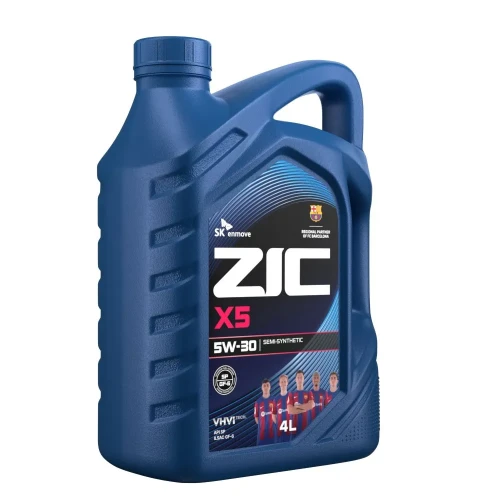 ZIC масло X5 5w30 SP-GF-6 4л п\синт