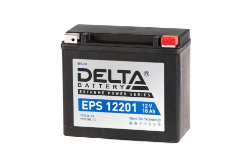 DELTA EPS 12201 20 Ач обр. п. (0) - мото аккумулятор