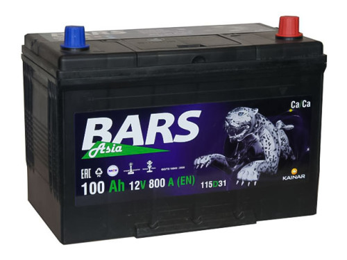 BARS Asia EFB 90 Ач (D31L) (0) - аккумулятор для азиатских автомобилей