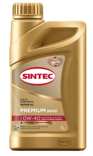 SINTEC масло ПРЕМИУМ 9000 0W-40 A3/B4 1л синт