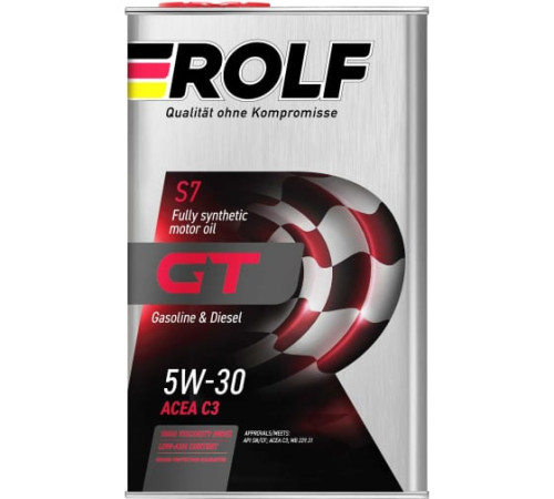 ROLF масло GT 5W30 SN/CF 1л синт, мет