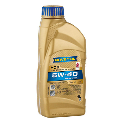 RAVENOL масло HCS 5W40 SN/CF/A3/B4 1л синт