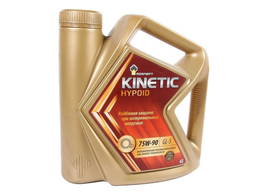 Rosneft масло Kinetic Hypoid 75W90 GL-5п/с 4л