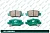 G-Brake колодки дисковые GP-02299 (PN-1835) тормозные