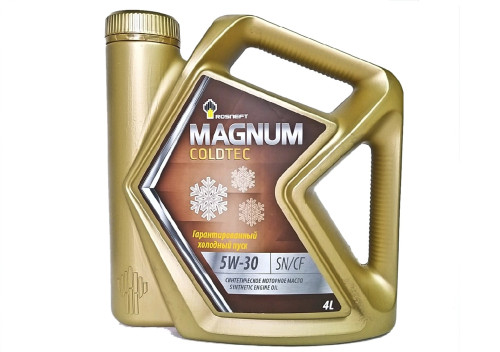 Rosneft масло Magnum Coldtec SN/CF 5W30 4л синт