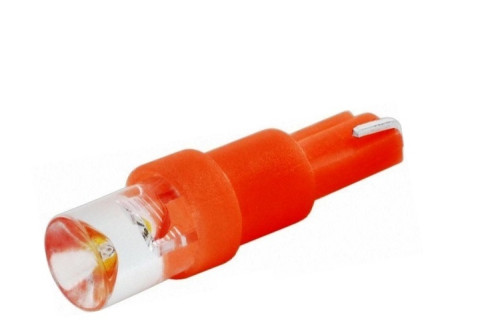МАЯК светодиод. лампа 12v1.2w T5 RED