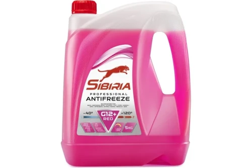 Антифриз SIBIRIA -40 G12+ RED (красный) 5кг