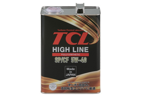 TCL масло High Line SP/CF 5W40 4л синт