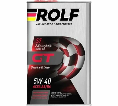 ROLF масло GT 5W40 SN/CF 4л синт мет