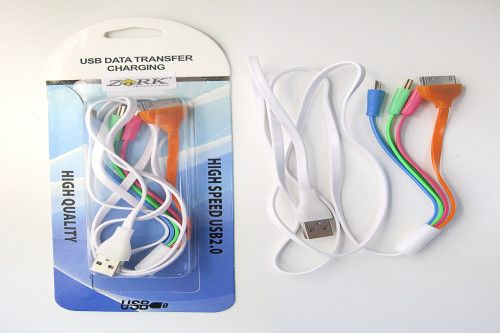 ZORK ЗУ USB на 4 разъёма 1 шт.,