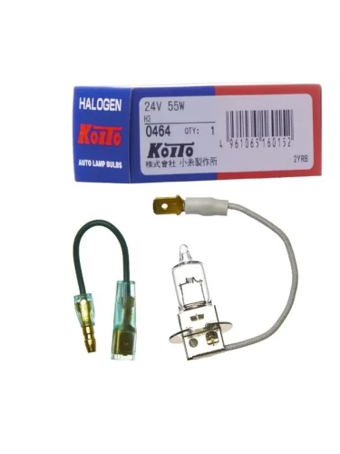 Koito лампа H3 24V55W 0464 цоколь H3