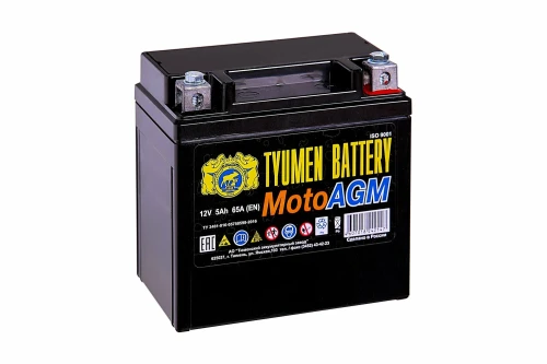 Тюмень 12V 5Ач AGM - мото аккумулятор