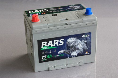 BARS Asia 75 Ач (85 D 26 R) (1) - аккумулятор для азиатских автомобилей
