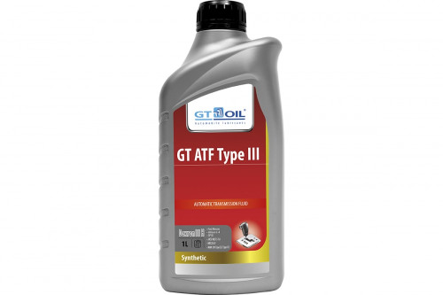 GT масло ATF Type III\Dexron III 1л п/с