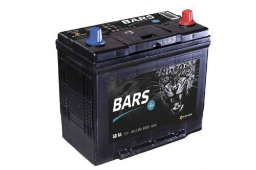 Аккумулятор легковой BARS Asia 50 Ач (65 B 24 R) (1) по цене 6&nbsp;400 ₽