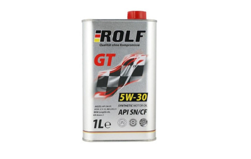 ROLF масло GT 5W30 SN/CF 1л синт пласт