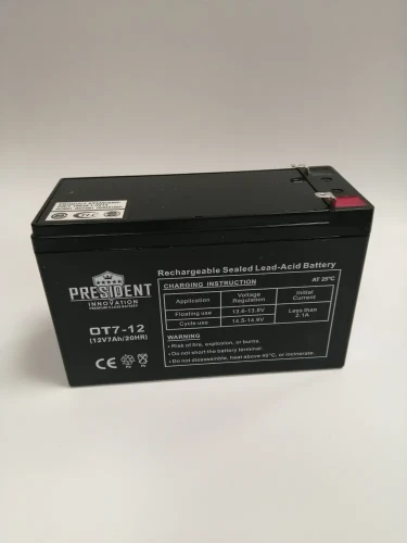 PRESIDENT INNOVATION для ИБП 12V 7 а/ч ОТ7-12