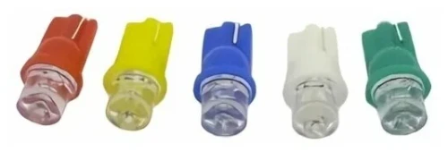 AVS светодиод.лампа 12v T10 T011 WHITE 1шт. цоколь T10