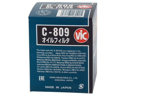C-809 фильтр масляный VIC
