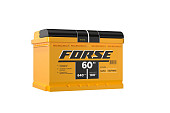 Forse 60 Ач (низ) прям.п.  (1) - аккумулятор легковой