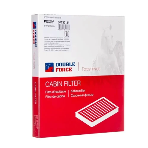 DFC10124 Фильтр салон DOUBLEFORCE (AC-405/C220012)