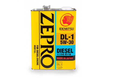 IDEMITSU масло ZEPRO DIESEL DL-1 5W30 4л. синт.