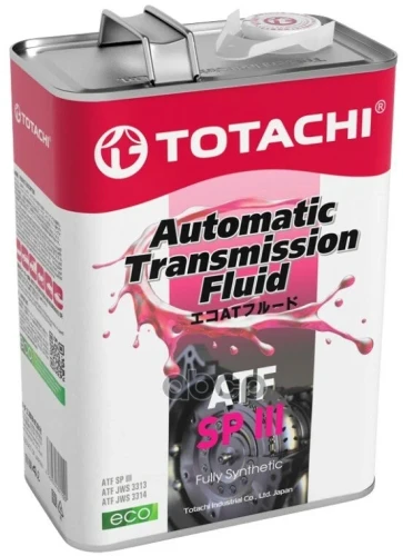 TOTACHI масло ATF SP-III 4л. синт