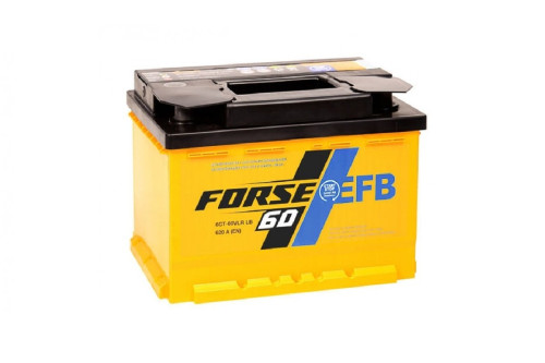 Forse EFB 60 Ач (низ) обр.п. (0) - аккумулятор легковой