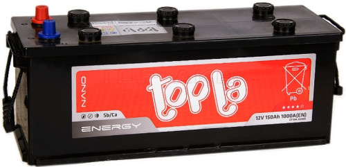 Topla Energy Truck 150 Ач (конус) обр. п. (3) - аккумулятор легковой