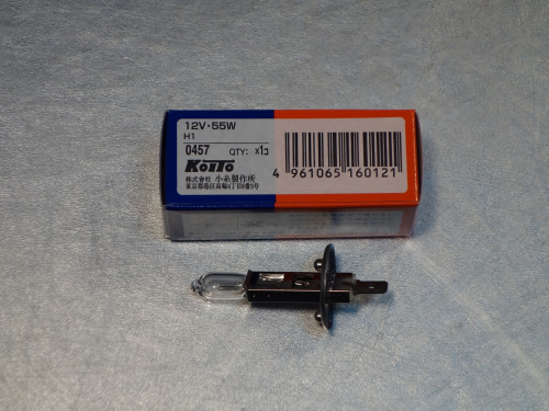 Koito лампа H1 12v55w 0457K цоколь H1