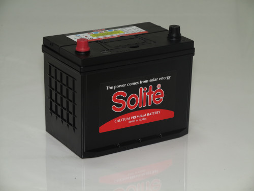 Solite SUPER 85 Ач (95 D 26 R)  с буртиком (1) - аккумулятор для азиатских автомобилей