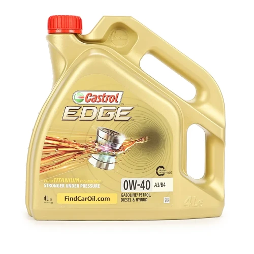 Castrol масло EDGE 0W40 FST 4л синт.