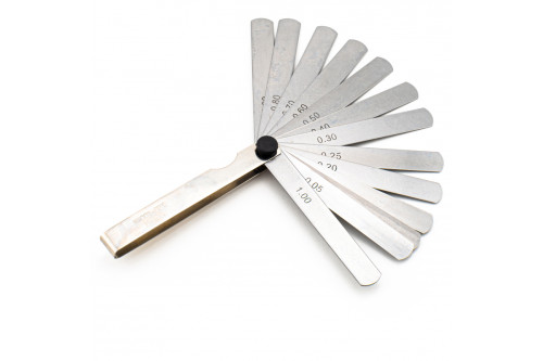 Щупы измерительные 0.02-0.5мм ТОП АВТО к-т 100мм